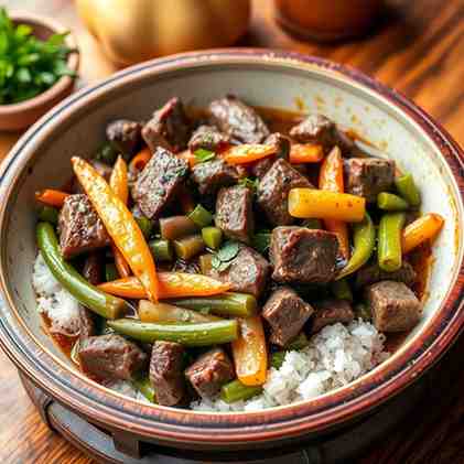 Easy Beef Stir Fry - Kenyan Nyama Fry